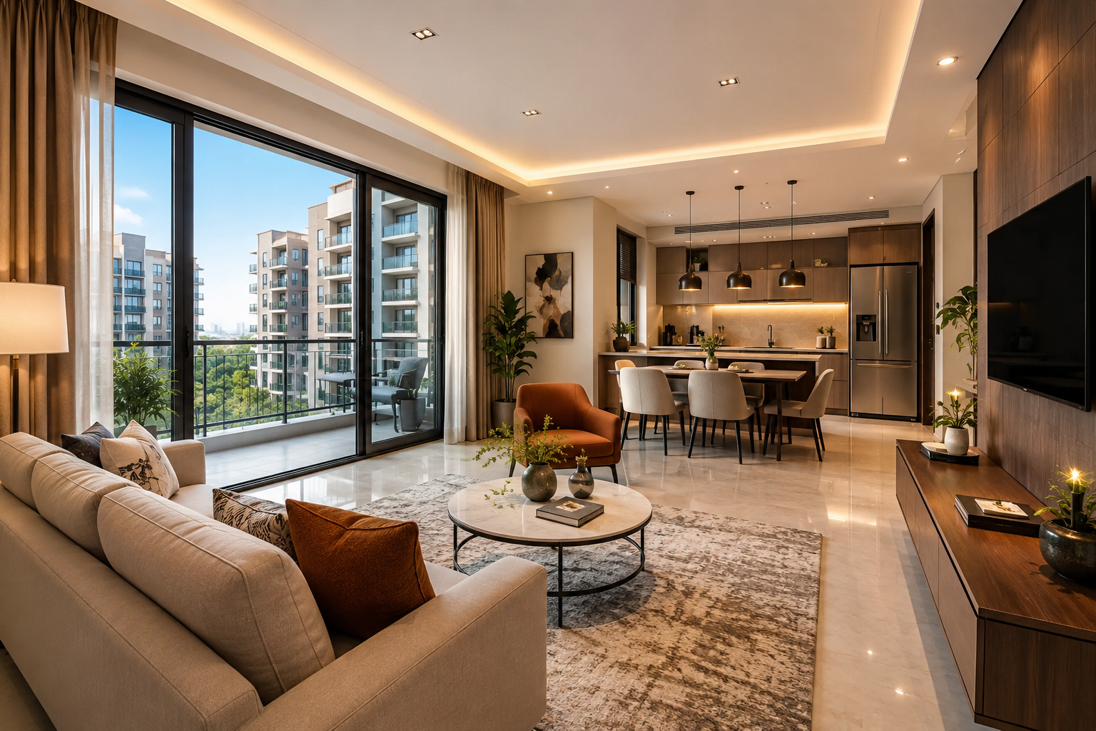 Luxury apartments and serviced stays across India